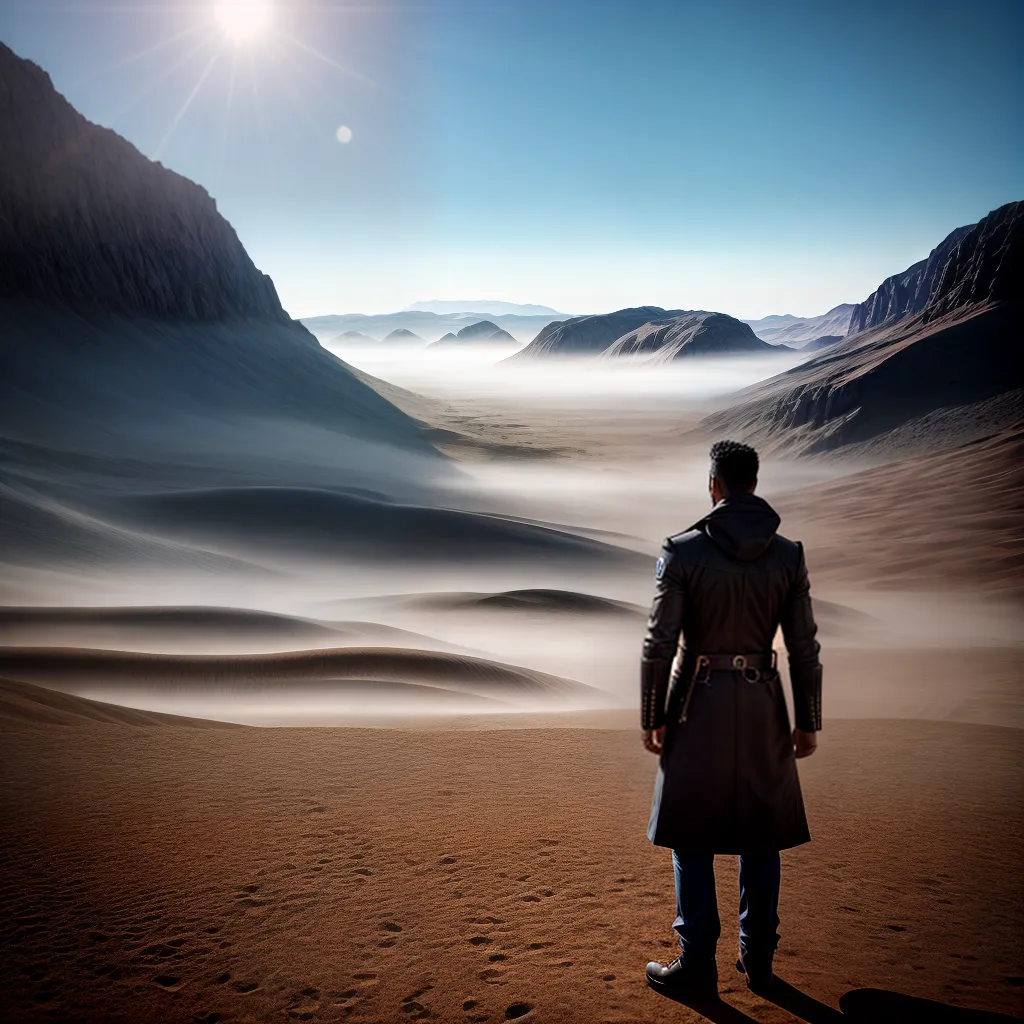 Fotos sonhador deserto lider misterioso