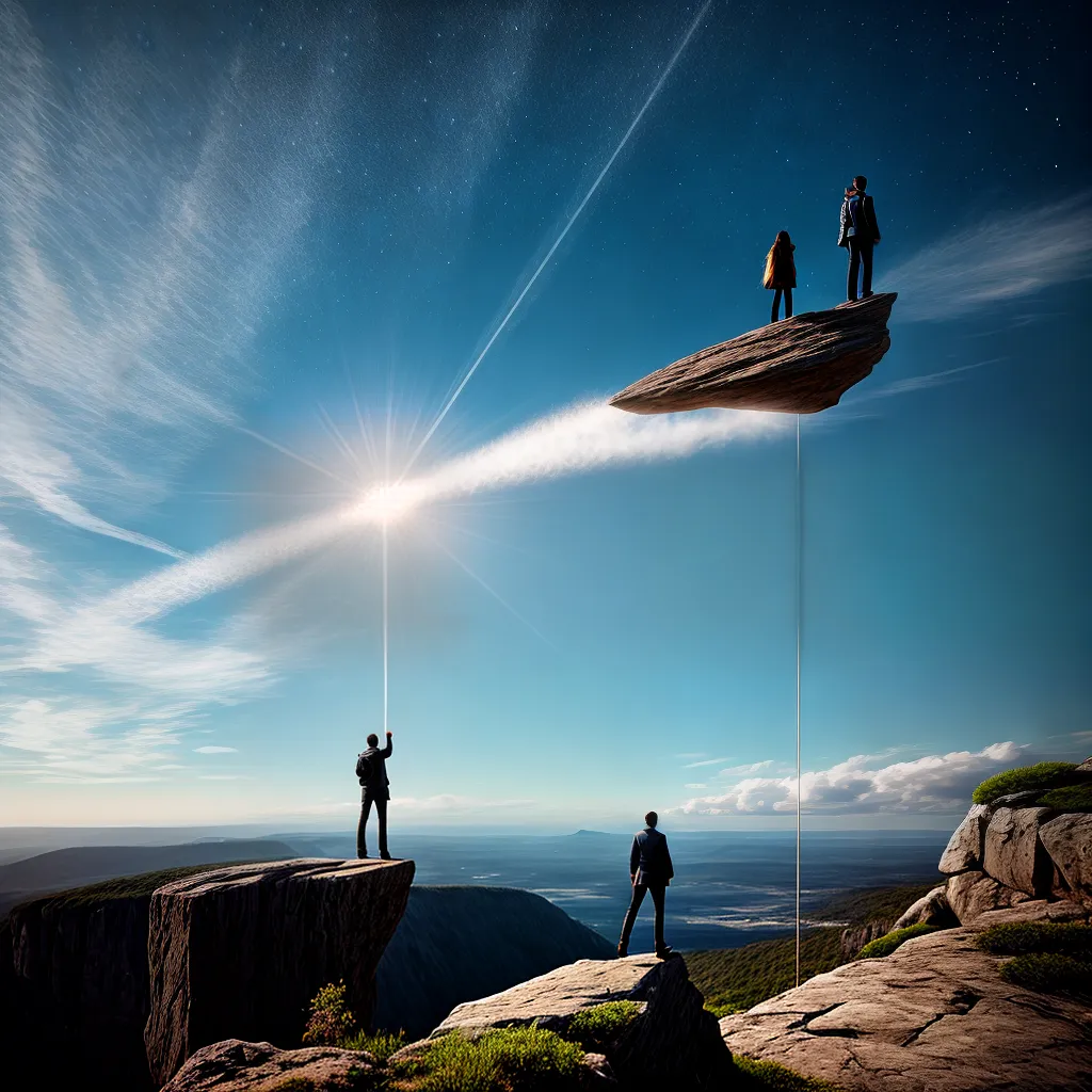 Fotos sonhador equilibrio tightrope beacon