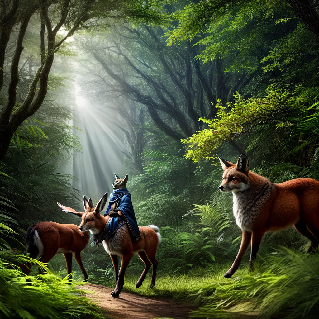 Significado de Sonhar com Animais: Interpretação e Simbolismo 4 Fotos sonhador floresta animais sabedoria 2
