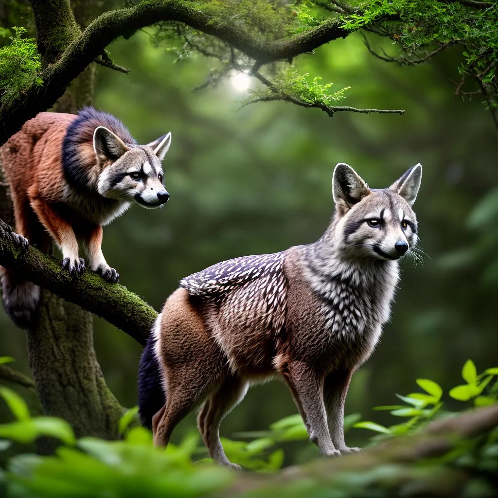 Fotos sonhador floresta animais sabedoria 6