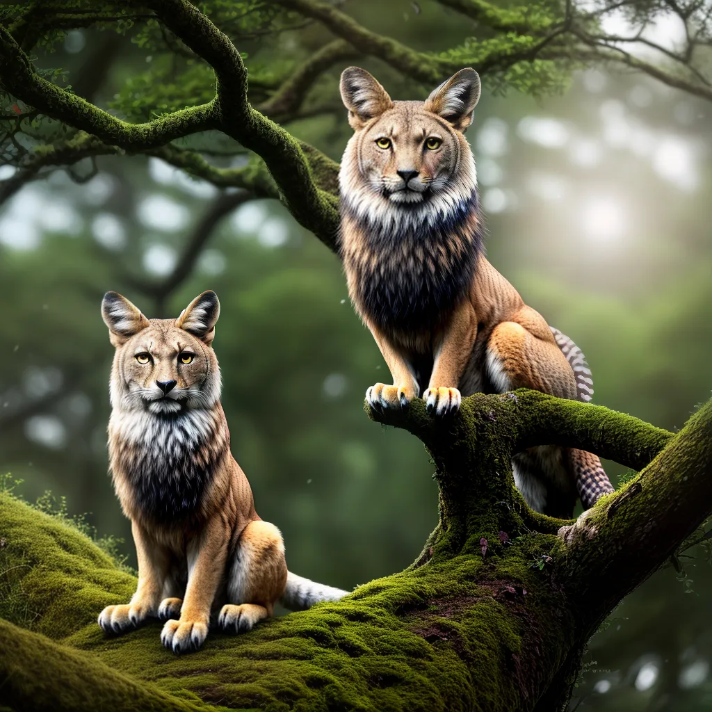 Fotos sonhador floresta animais simbolismo 1