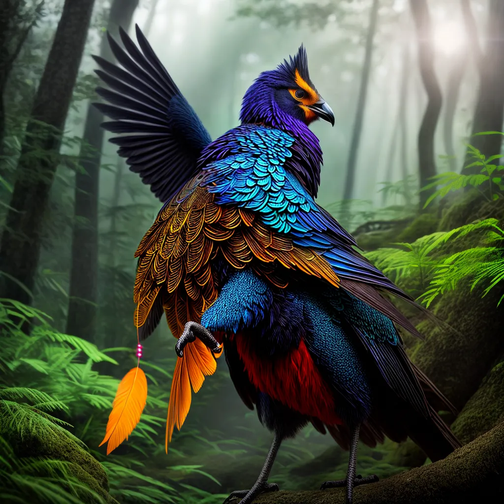 Descubra o Significado de Sonhar com Animais Estranhos. 5 Fotos sonhador floresta criaturas aves neon sabedoria