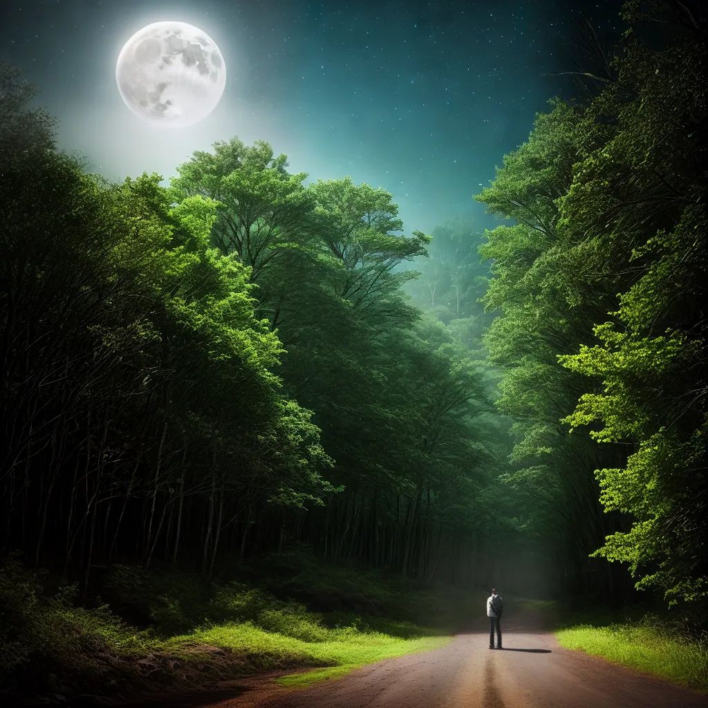 Iluminação nos sonhos: como interpretar mensagens do universo 3 Fotos sonhador floresta luz guia