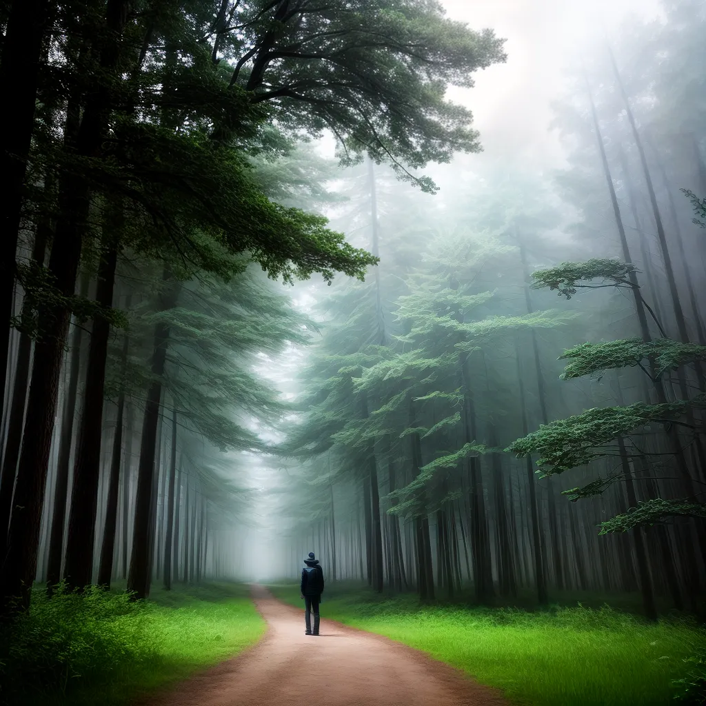 Vagueando na imaginação: descubra qual é o significado de sonhar em estar perdido 4 Fotos sonhador floresta nevoeiro caminho