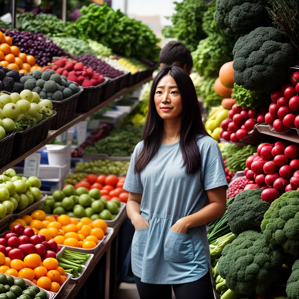 Fotos sonhador frutas legumes abundancia