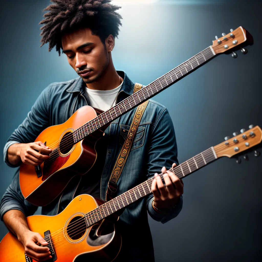 Fotos sonhador guitarra notas musicais