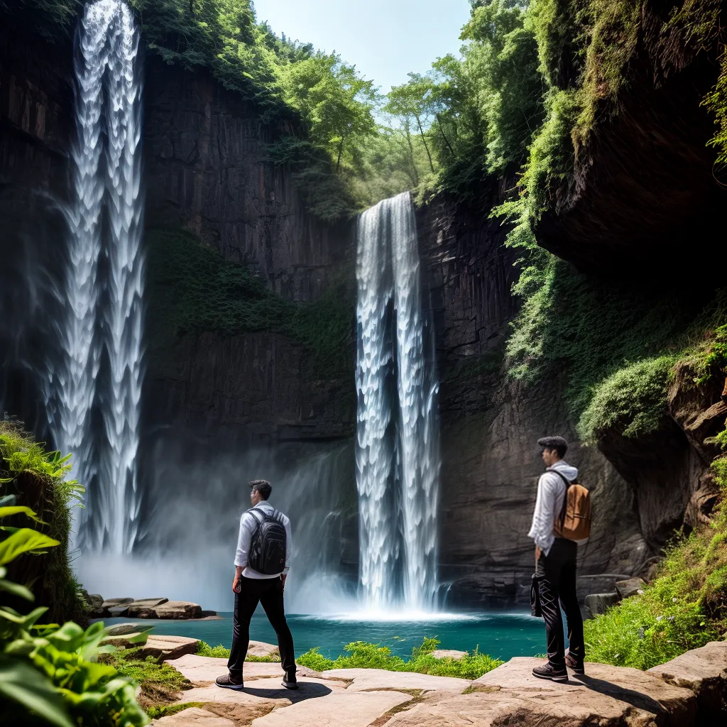 Sonhos Misteriosos: Qual o Significado de Sonhar com Labirintos e Quedas d'Água? 3 Fotos sonhador labirinto cachoeira natureza