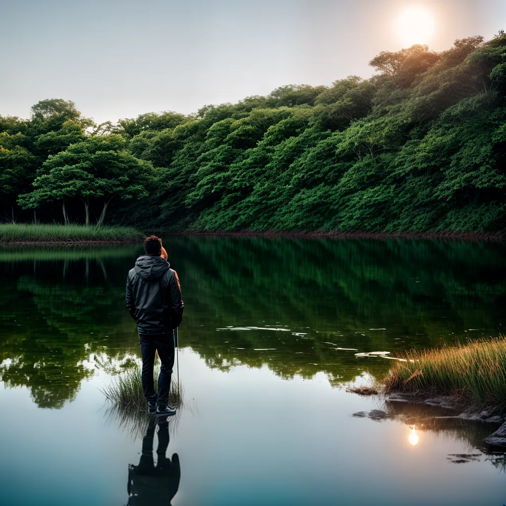 O que significa sonhar com água: interpretação e simbologia dos sonhos 4 Fotos sonhador lago lua cheia