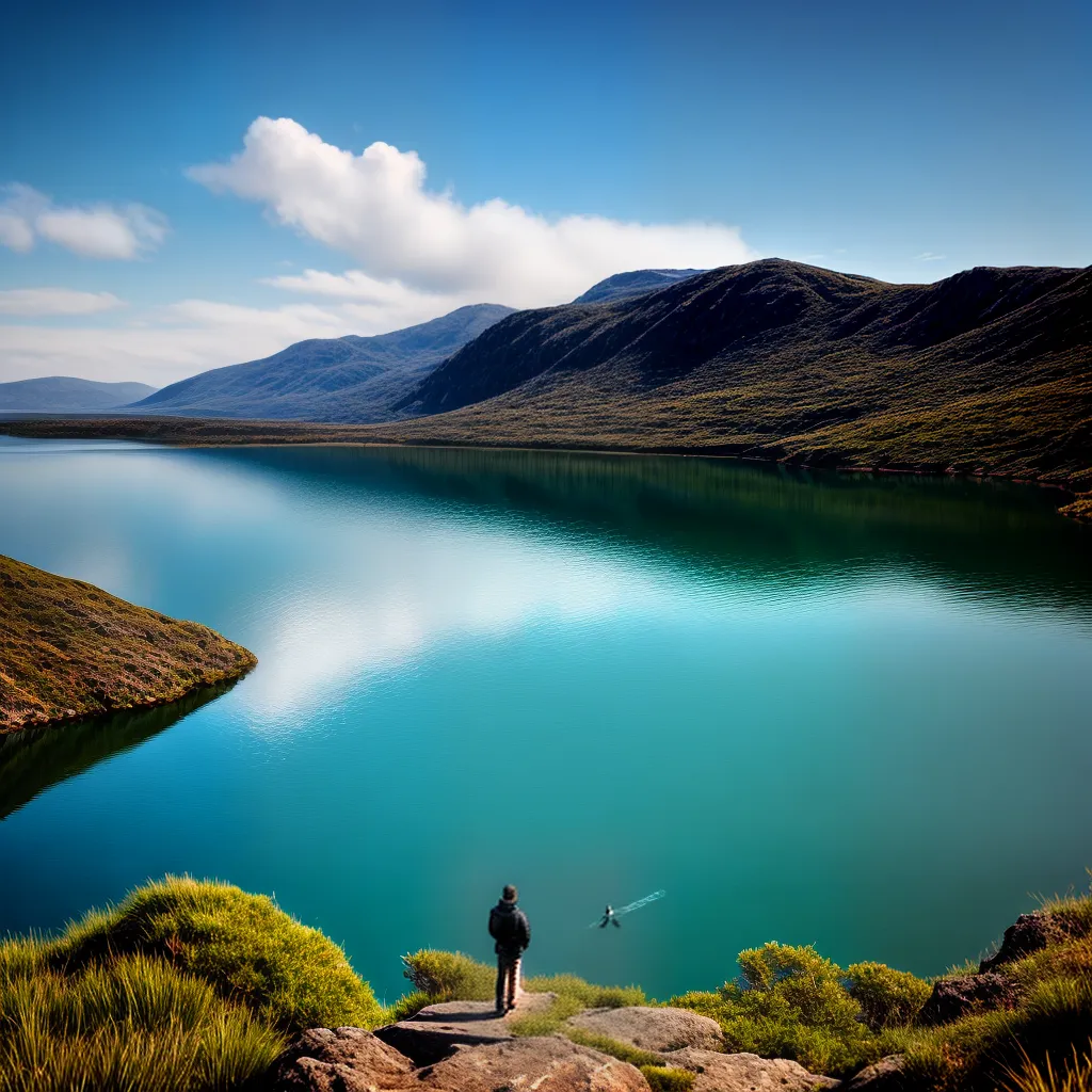 Descubra o Significado de Sonhar com Água: Conexões entre o Inconsciente e a Emoção. 3 Fotos sonhador lago reflexao profundidade mergulho