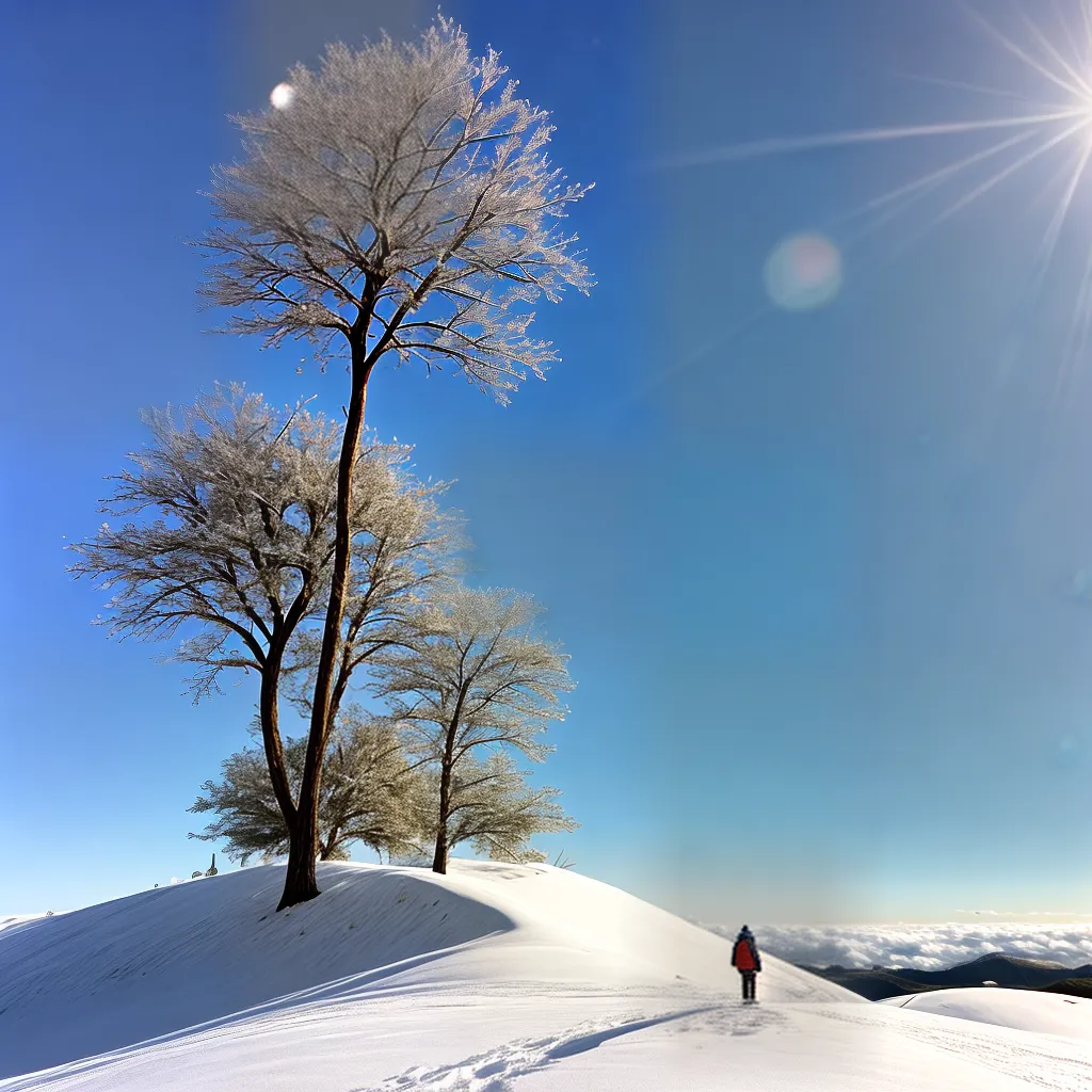 Título do blog: Desvendando o Significado de Sonhar com Flocos de Neve 3 Fotos sonhador neve campo ceu flocos