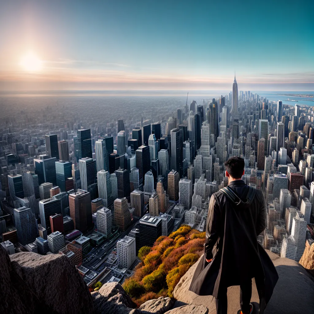 Sonhos: explorando os significados por trás das metrópoles oníricas 4 Fotos sonhador nuvem cidade colorida