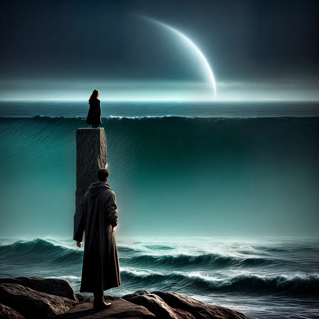Fotos sonhador oceano misterio convite