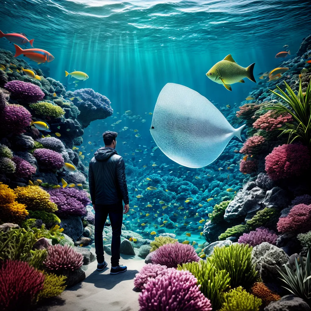 Pescaria Onírica: Descubra os Significados dos Peixes nos Sonhos 4 Fotos sonhador oceano peixes transformacao 1