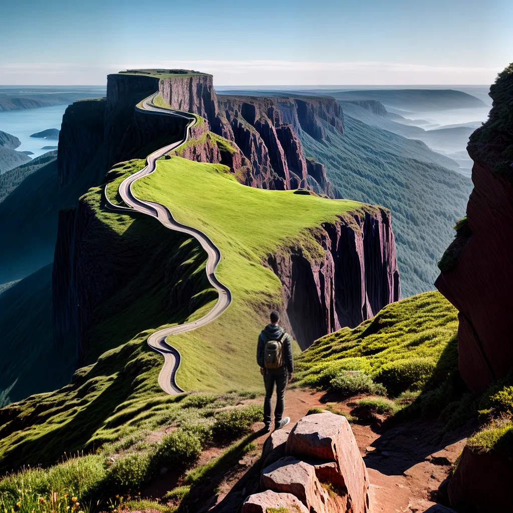 Mistérios revelados: o que significa sonhar com viagens? 4 Fotos sonhador paisagem aventura caminho 1