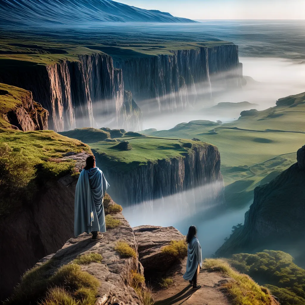 Fotos sonhador paisagem mistica olhos fechados
