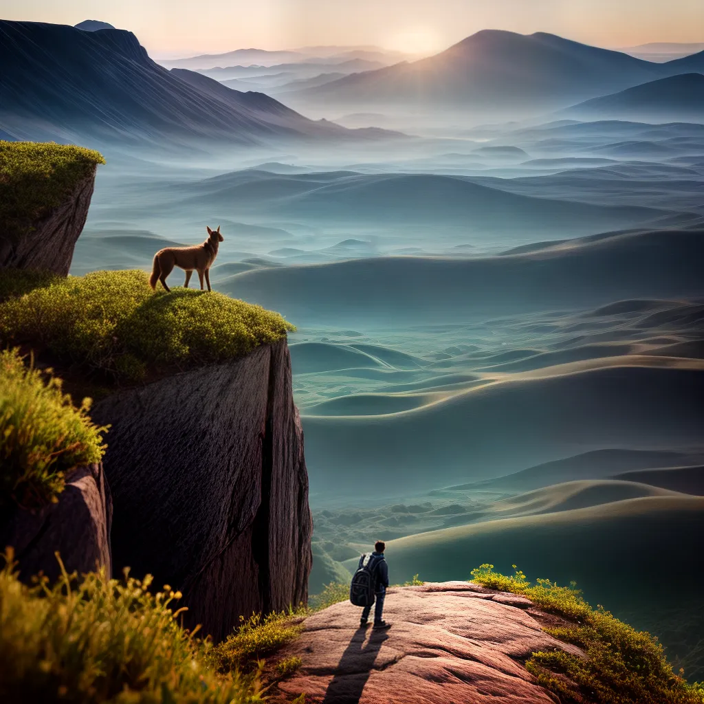 Descubra o Significado de Sonhar com Coisas Mínimas 3 Fotos sonhador paisagem montanhas ceu formiga