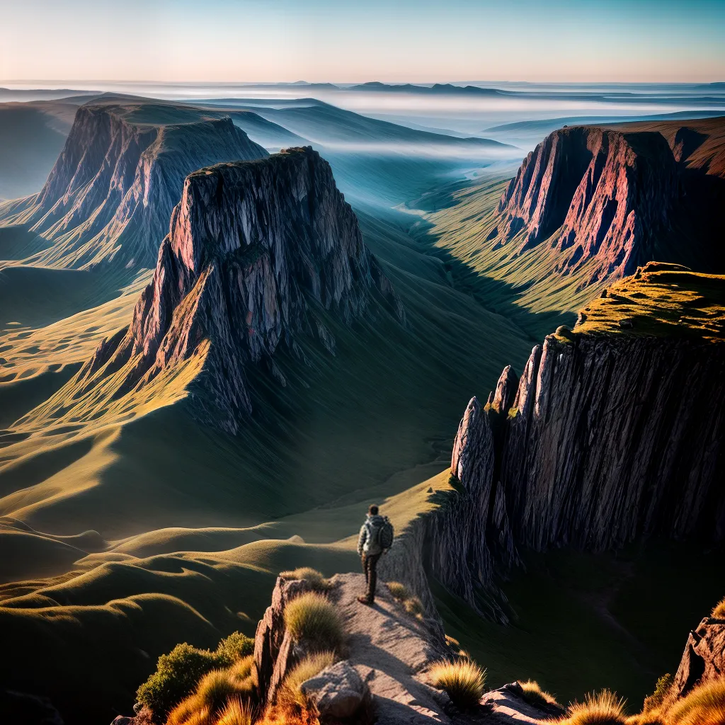 Descubra o significado de sonhar com lugares desconhecidos. 6 Fotos sonhador paisagem por do sol aventura 1