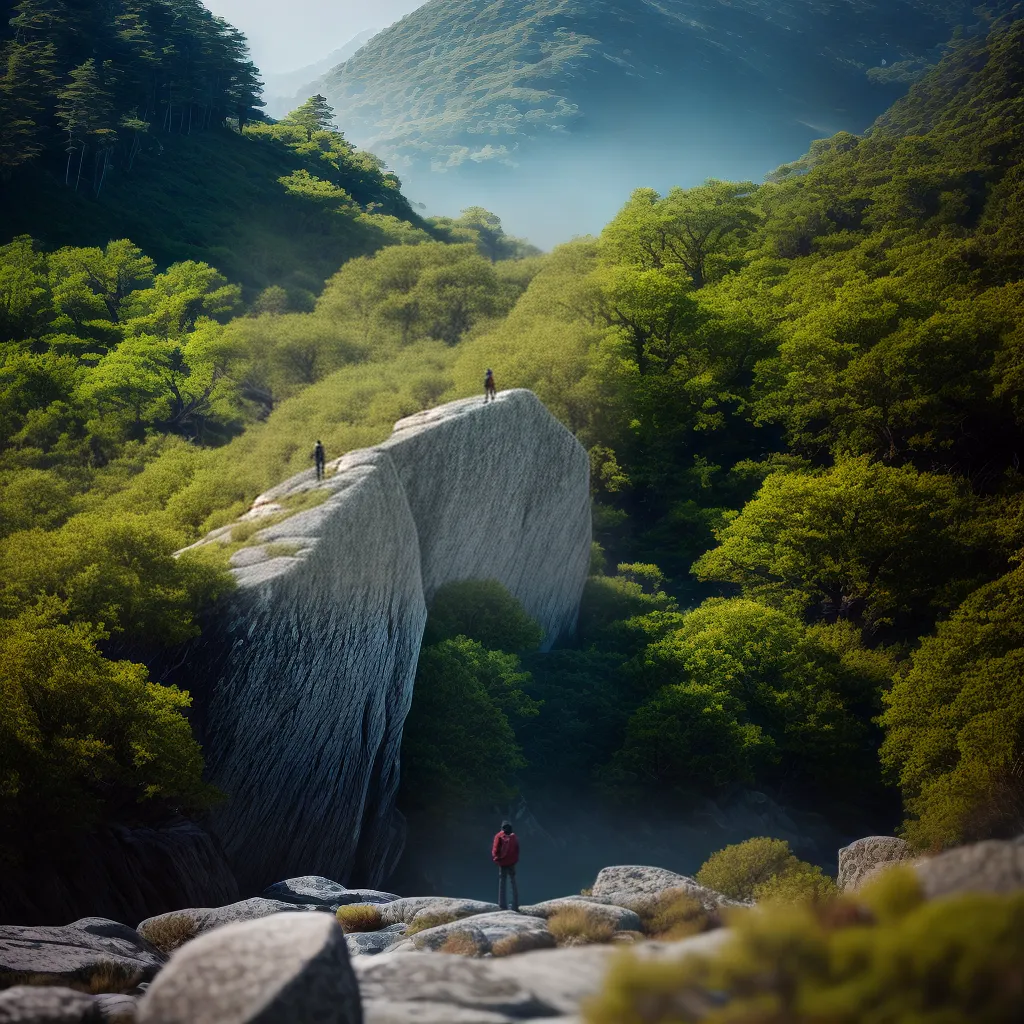 Fotos sonhador persistencia obstaculo cliff paisagem