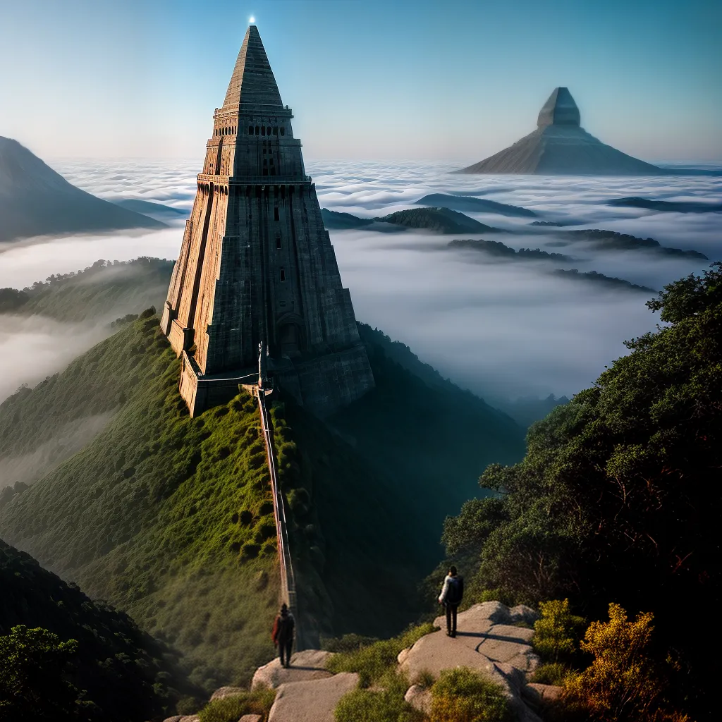 Fotos sonhador piramide mistica transformacao