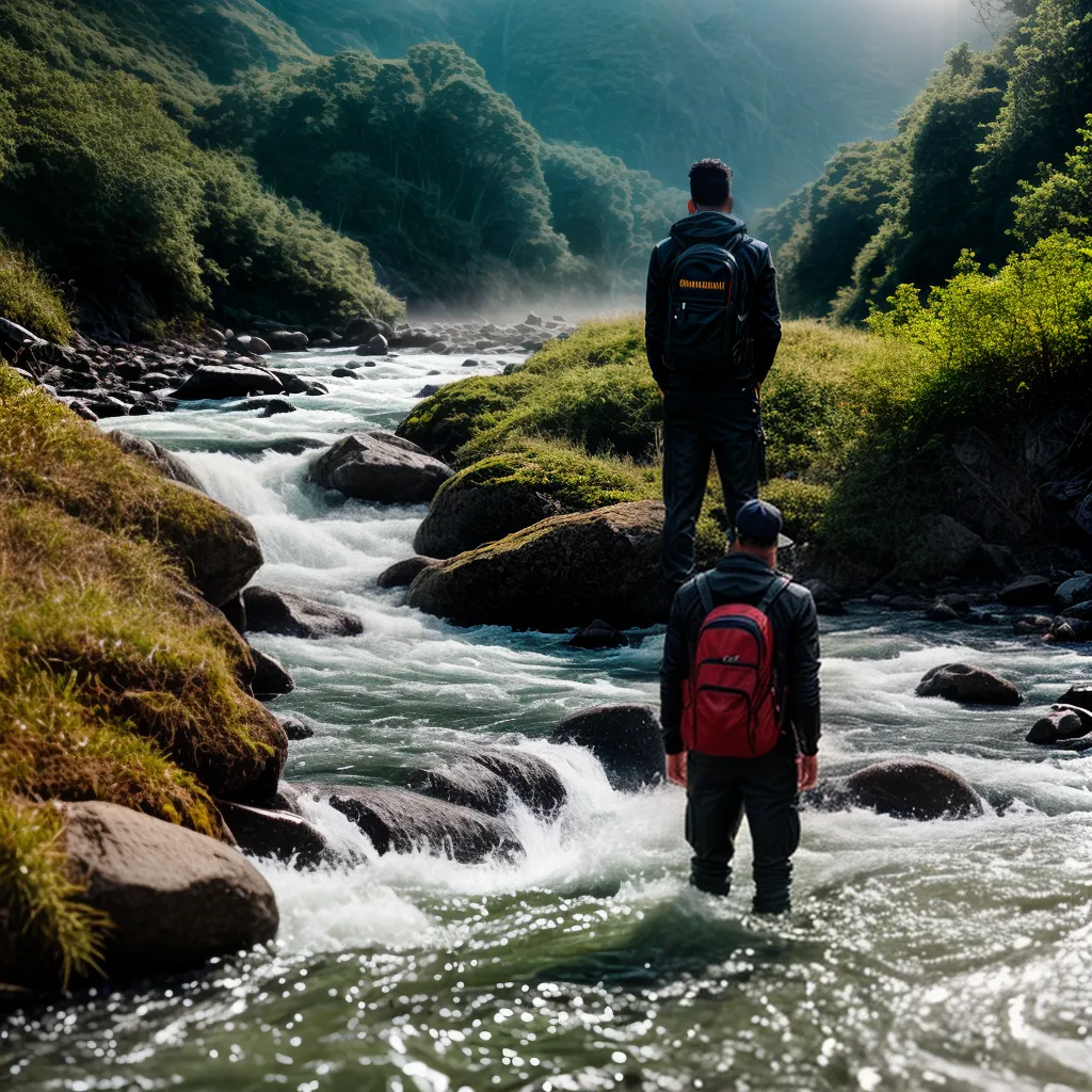 Fluvial Misterioso: Qual o Significado de Sonhar com Água Corrente 2 Fotos sonhador rio corrente fascinio medo