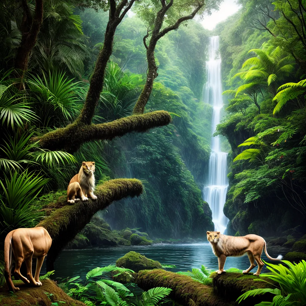Fotos sonhador selva animais sabedoria