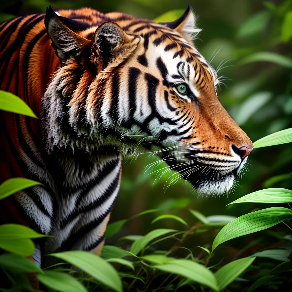 Fotos sonhador tigre jungla mensagem