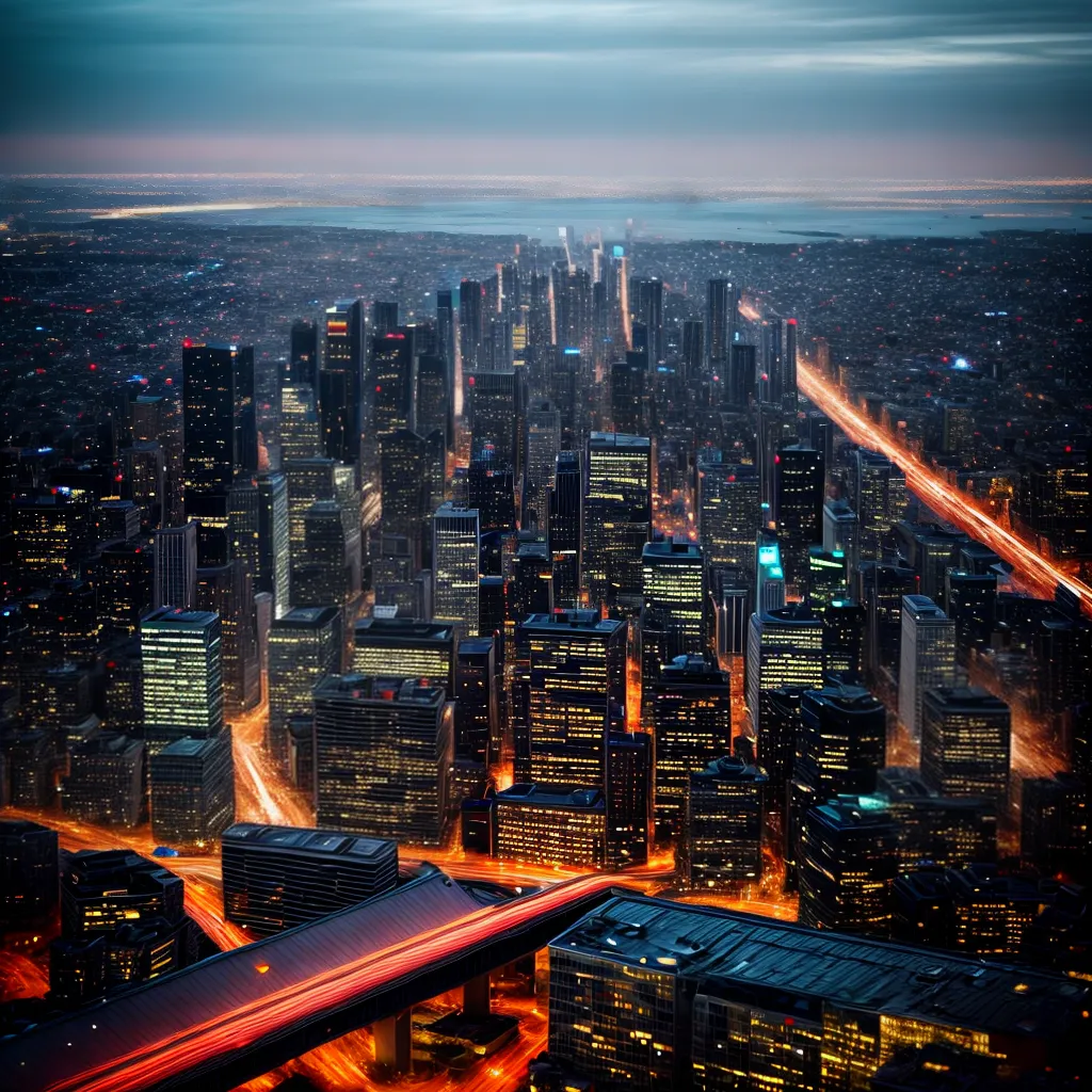 Cidade Dos Sonhos: Interpretando O Significado De Sonhar Com Lugares Urbanos 3 Fotos sonhador urbano noite skyline
