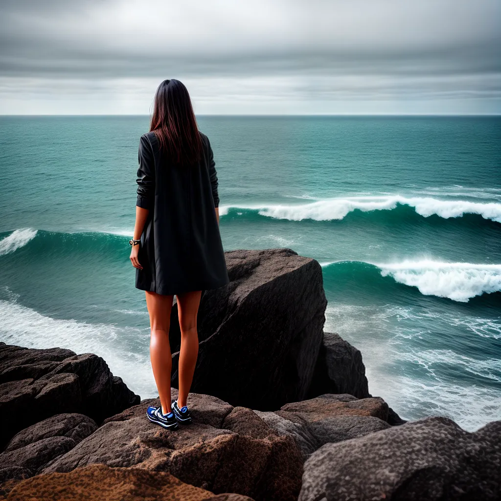 Compreendendo os Sonhos com Agitação e Infinitude 2 Fotos sonhadora oceano horizonte temporal