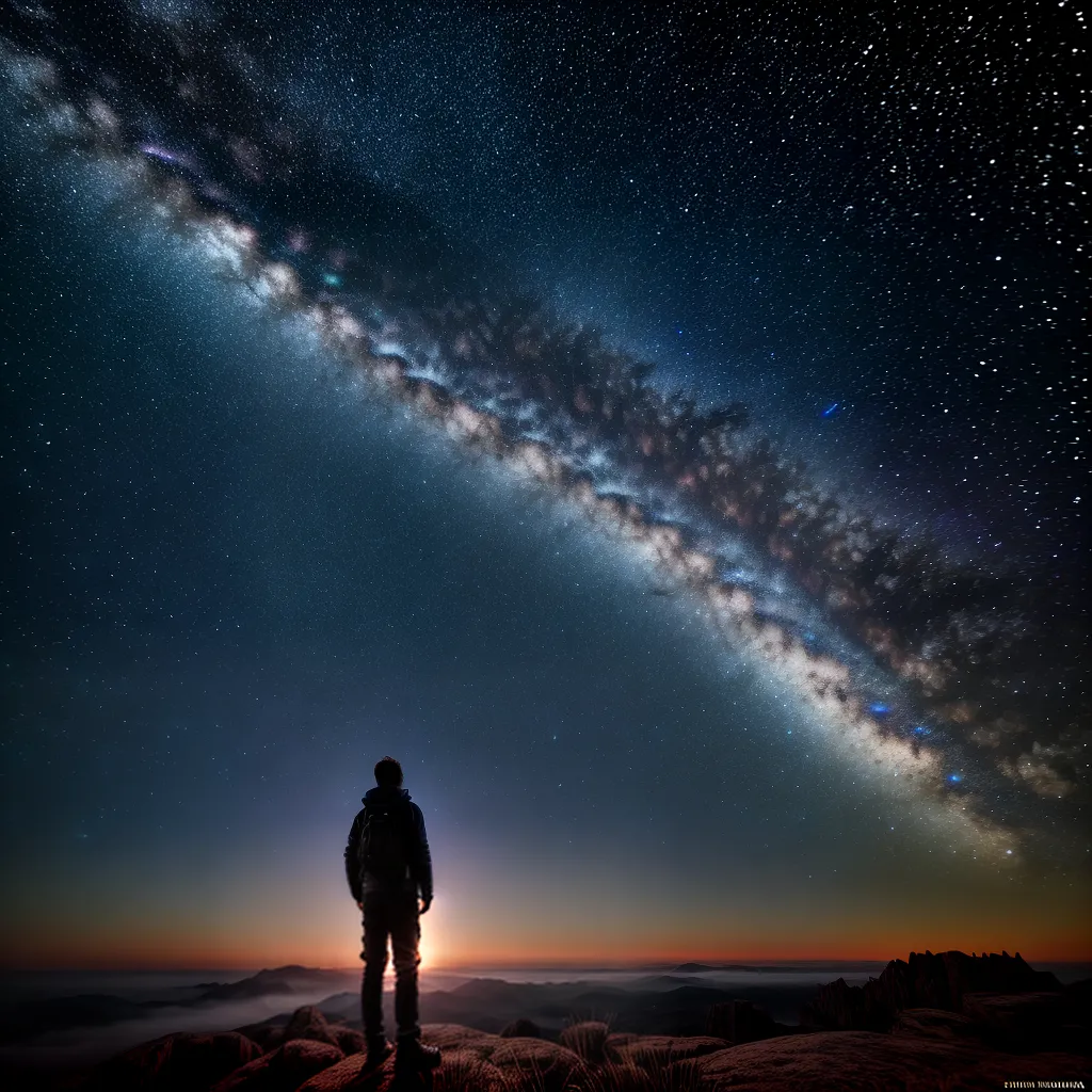 Sonhar com Céus Estrelados: Descubra Seu Significado Profundo 5 Fotos sonhando ceu estrelado silhueta