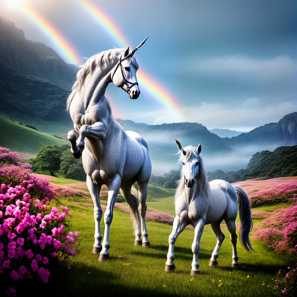 Fotos sonhando unicornio magia arcoiris