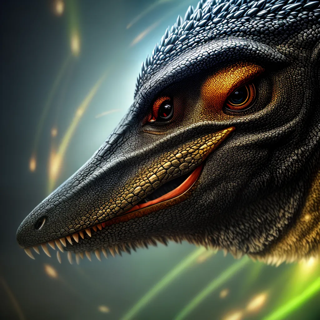 Fotos sonhar reptil prehistorico bola cristal