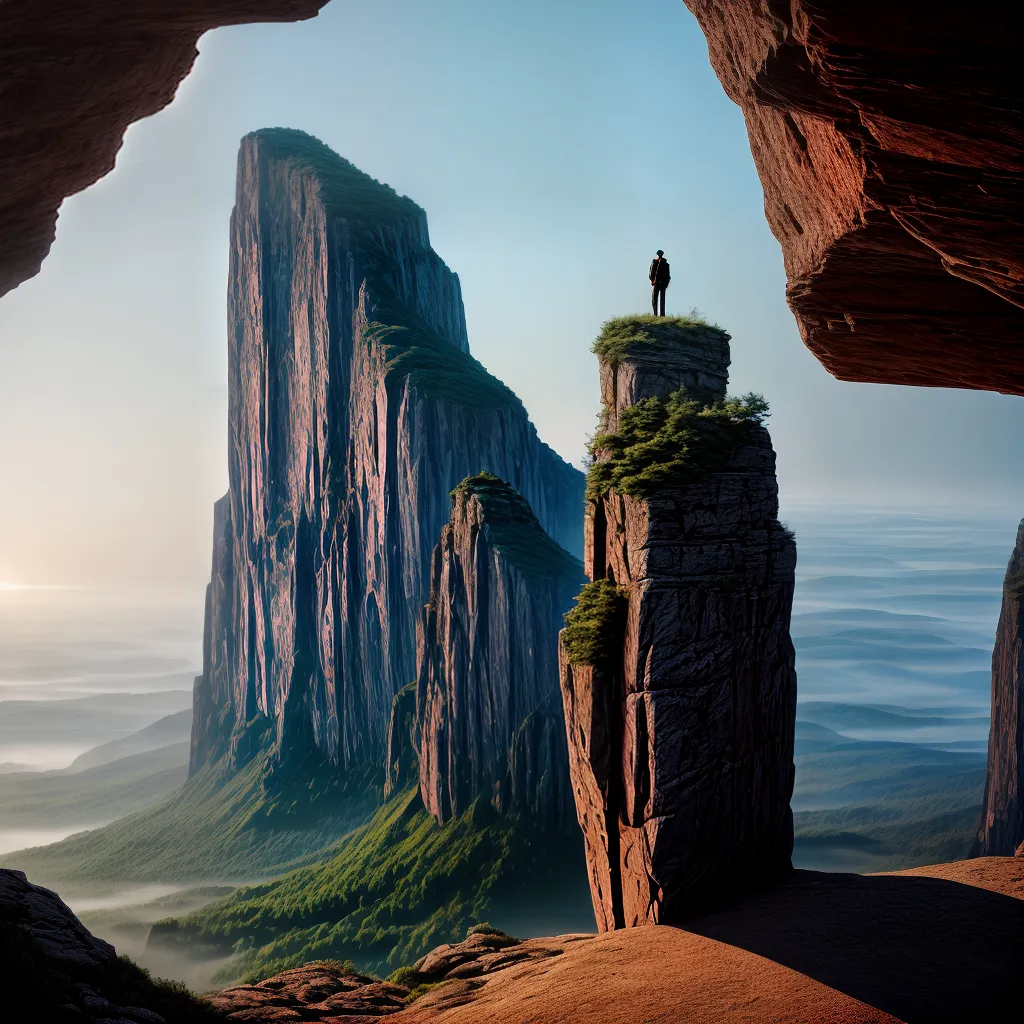 Fotos sonho abismo exploracao misterio