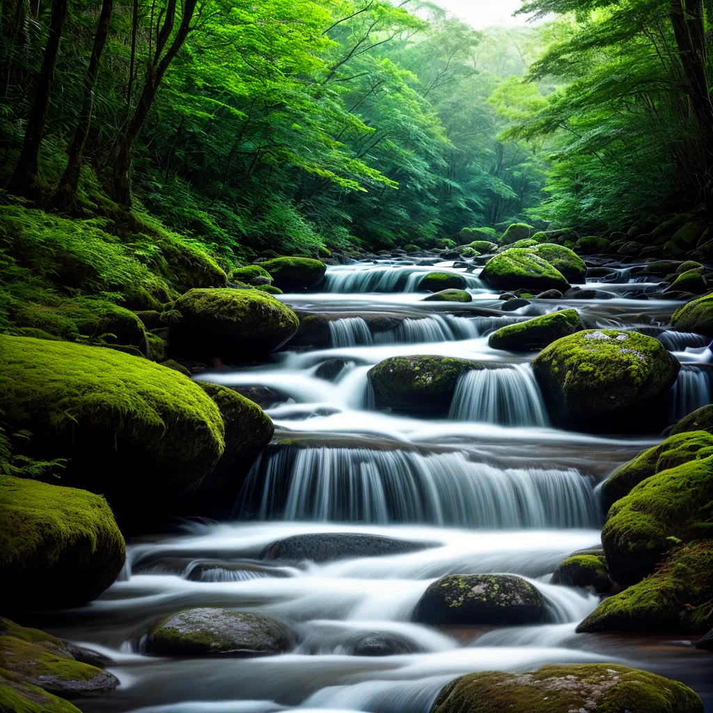 Propagação dos Sonhos: O que Significa Sonhar com Água 4 Fotos sonho agua rio floresta paz renovacao