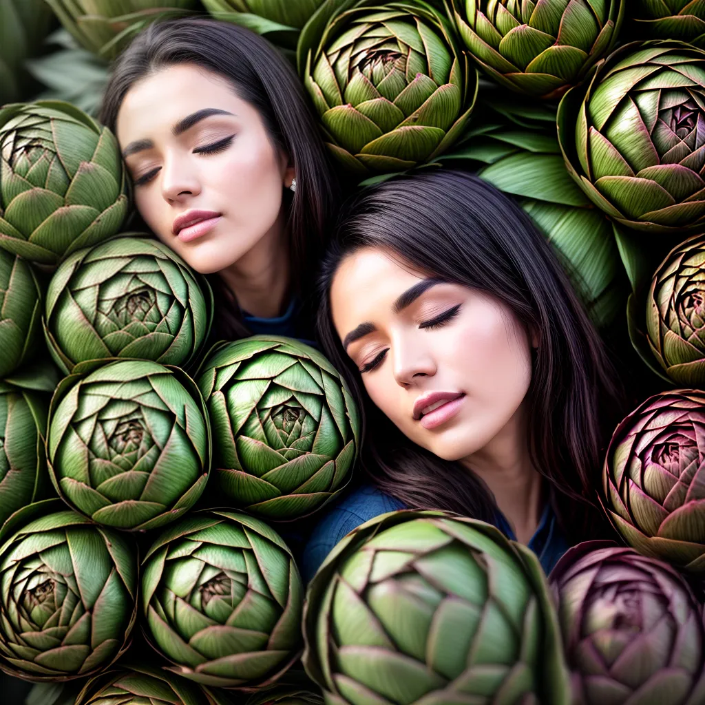 Fotos sonho alcachofra cores tamanhos