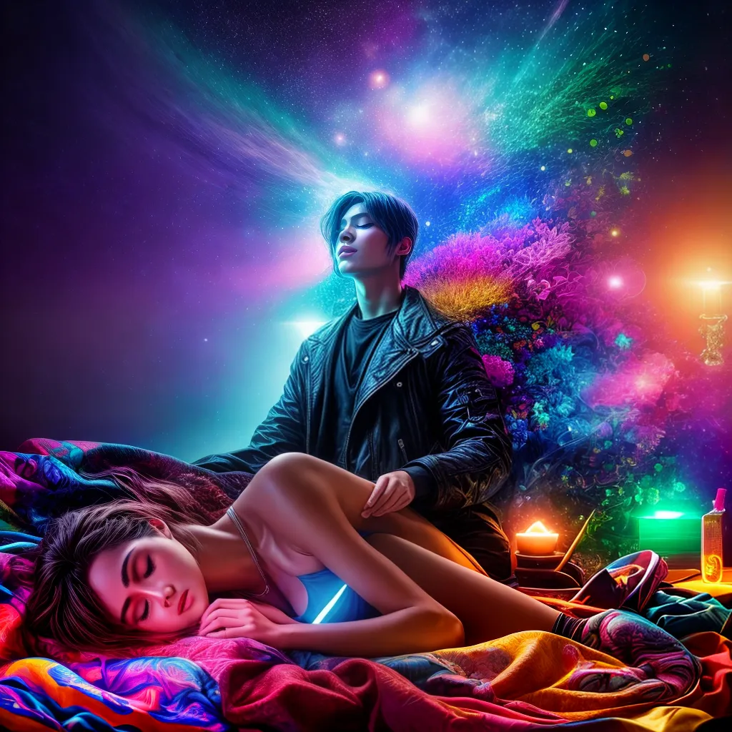 Fotos sonho anatomia cores misterio