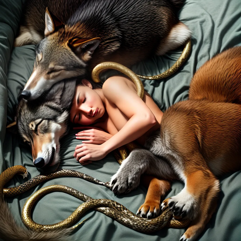 Os Segredos dos Sonhos Revelados: Significado de Sonhar com Animais 3 Fotos sonho animais lobos cobras passaros
