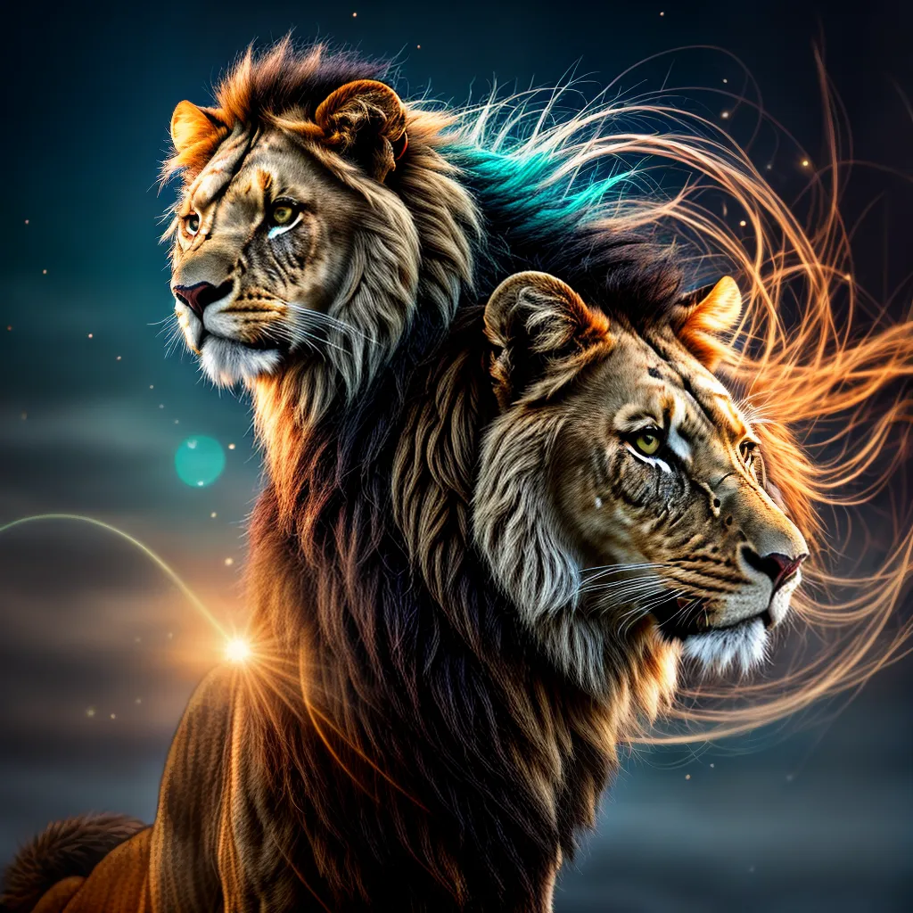 Fotos sonho animais misticos surreal