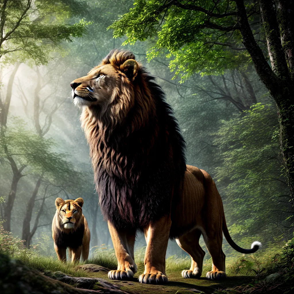 Fotos sonho animais selva olhar medo