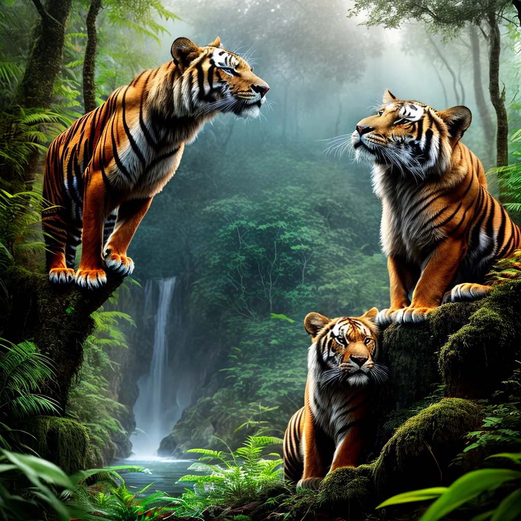 Fotos sonho animais selva surpresa