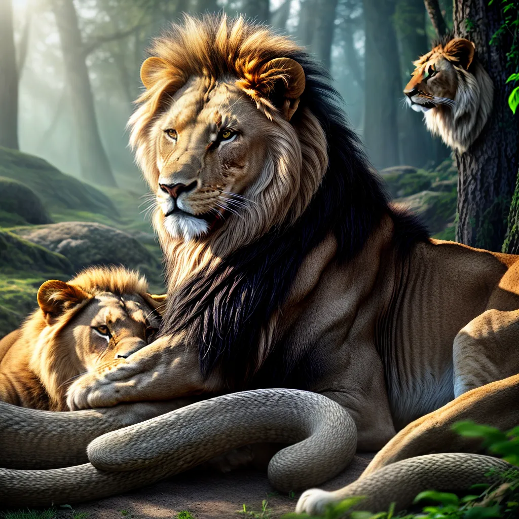 Desvendando o Significado dos Sonhos com Animais 2 Fotos sonho animal leao cobra passaro peixe cavalo
