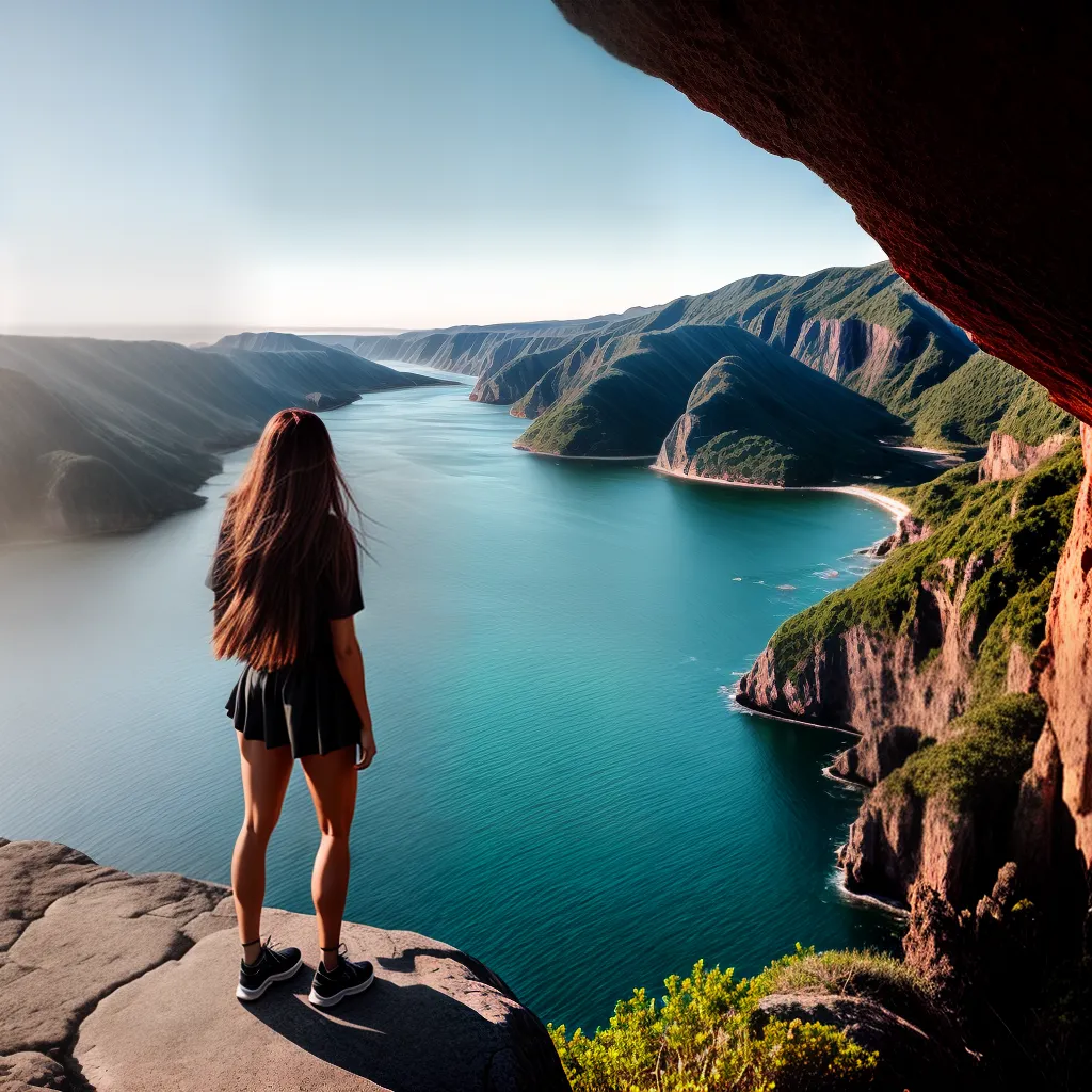 Fotos sonho autoconhecimento mar oceano montanhas