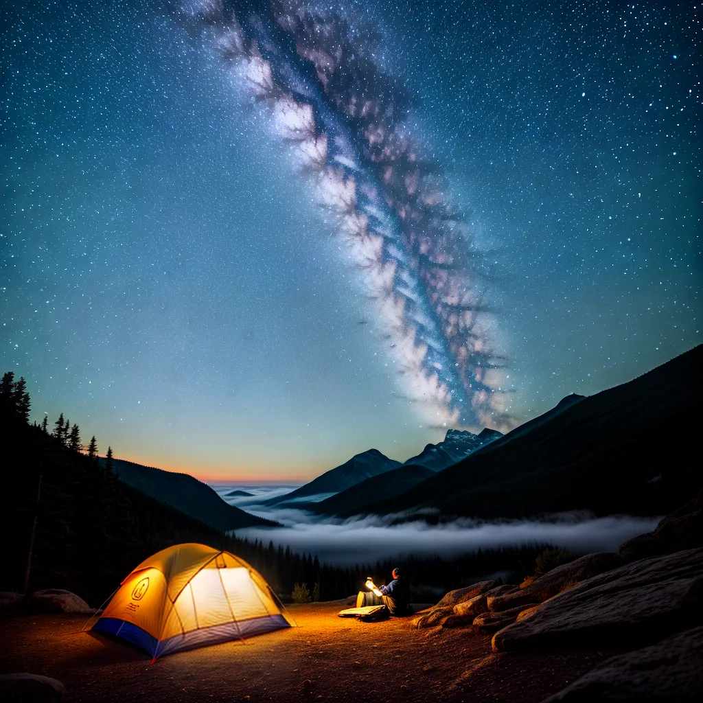 A conexão entre sonhos e aventuras ao ar livre: entenda o significado 3 Fotos sonho aventura acampamento estrelas