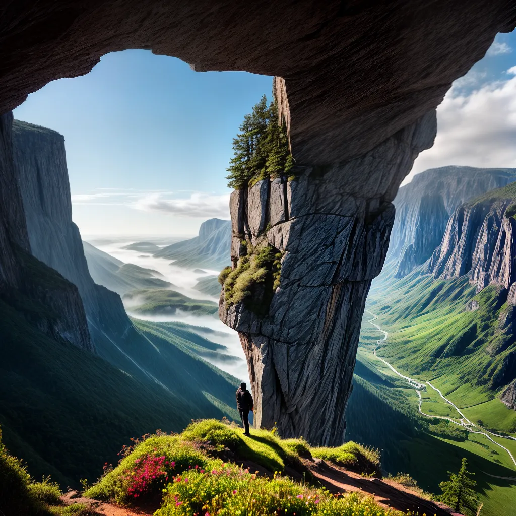 Decifrando os Sonhos de Aventuras em Paisagens Incríveis 4 Fotos sonho aventura paisagem abismo 1