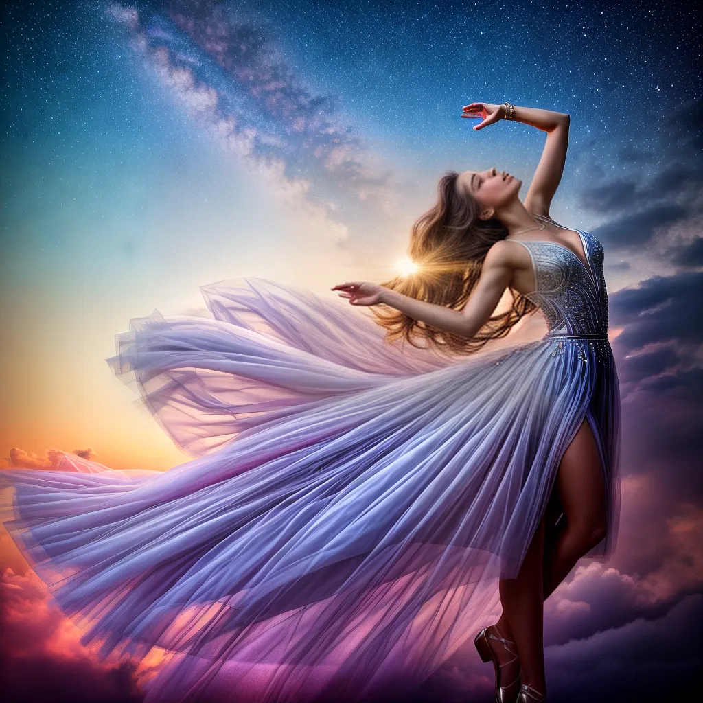 Fotos sonho bailarina estrelas