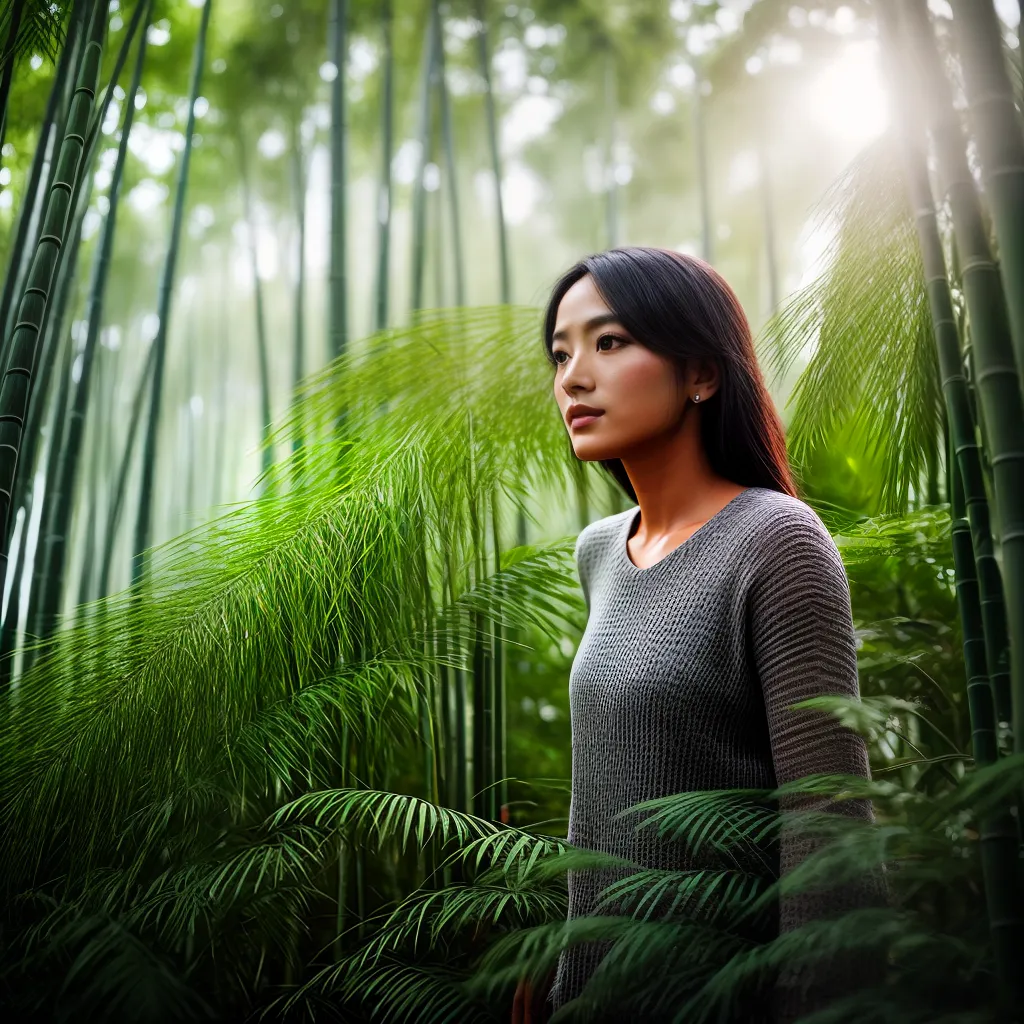 Fotos sonho bambu forca adaptabilidade