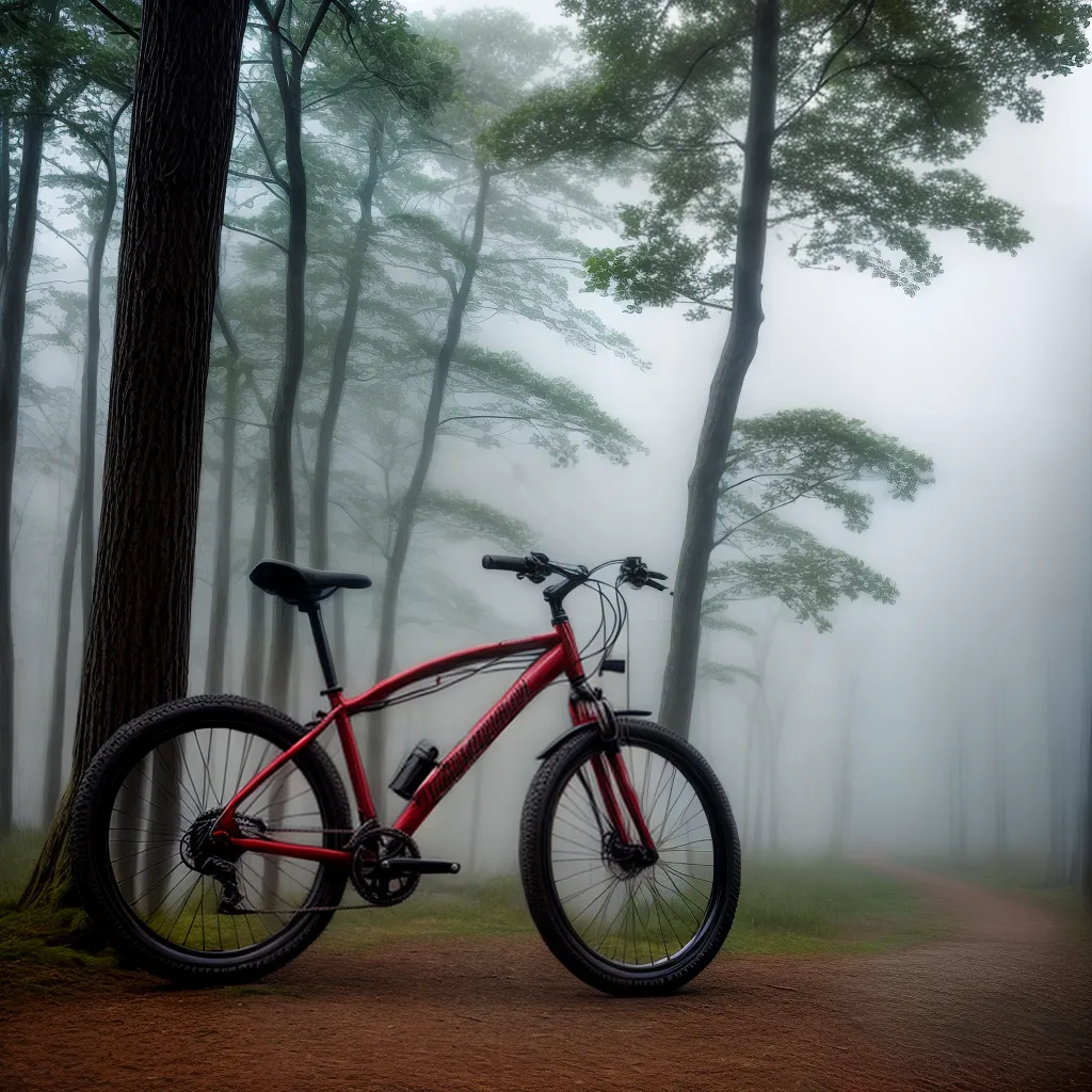 O que Significa Sonhar com Bicicletas? 3 Fotos sonho bicicleta floresta nevoeiro
