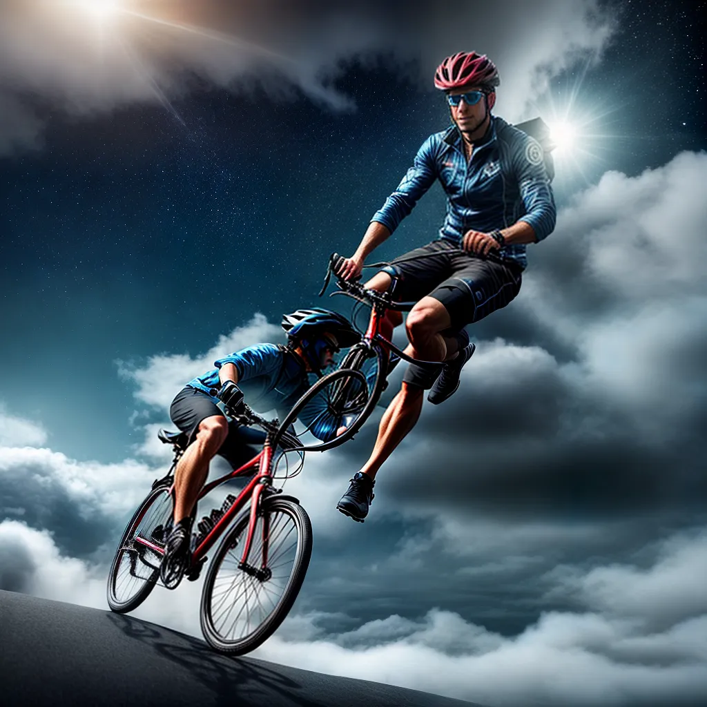 Desvendando o significado dos sonhos com bicicletas 5 Fotos sonho bicicleta paisagem nuvens estrelas