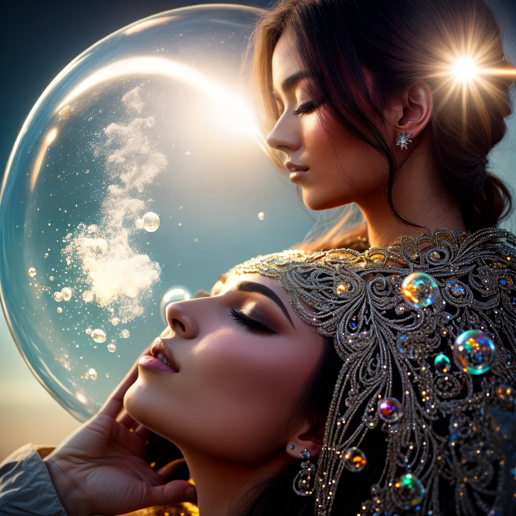 Compreensão infinita: o significado de sonhar com empatia 2 Fotos sonho bolha luz empatia