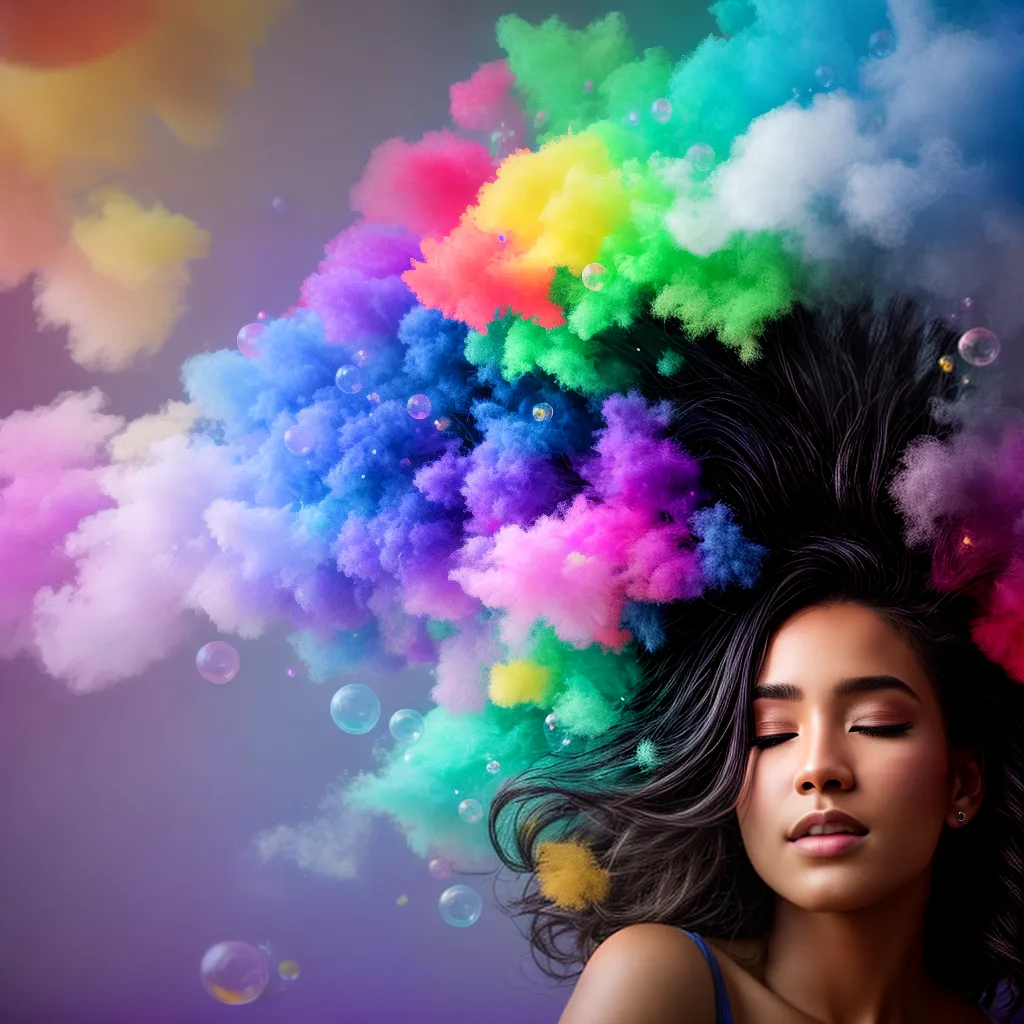 Fotos sonho bolhas criativas artista