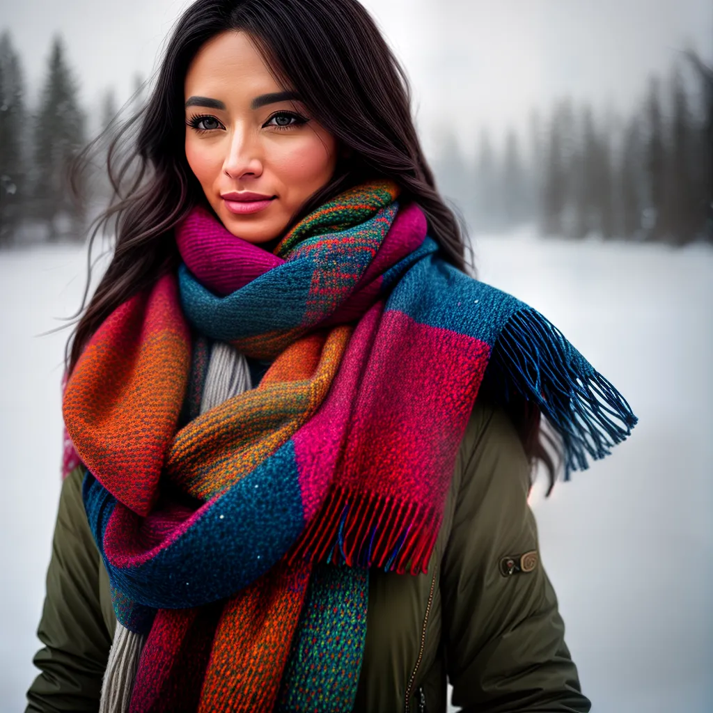 Fotos sonho cachecol inverno neve